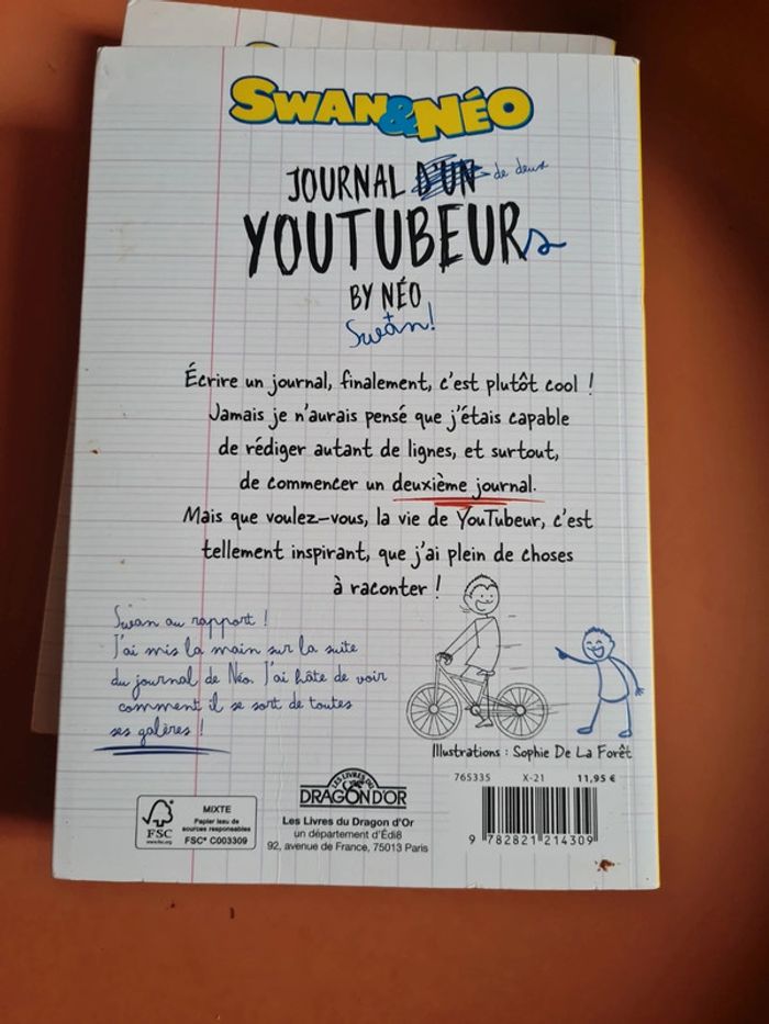 Swan et Neo - journal de deux youtubeurs - tome 1 et 2 - photo numéro 5