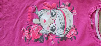 T shirt manches courtes, fushia, Orchestra, 5 ans