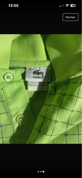 Polo Lacoste en M