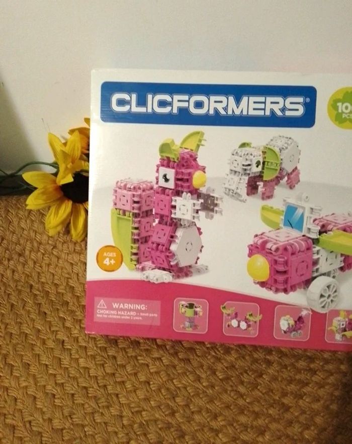 coffret Clicformers 805002 Blossom - 100 pièces - photo numéro 2