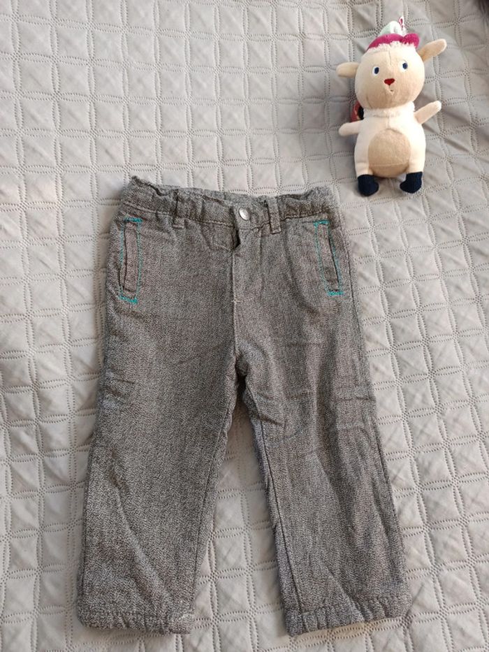 Pantalon doublé polaire Orchestra 9 mois