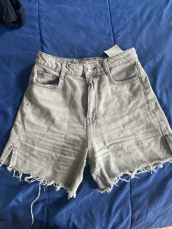 Short en jean femme