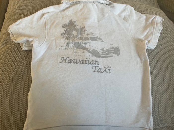 T-shirt polo blanc garçon orchestra 12 mois - photo numéro 3