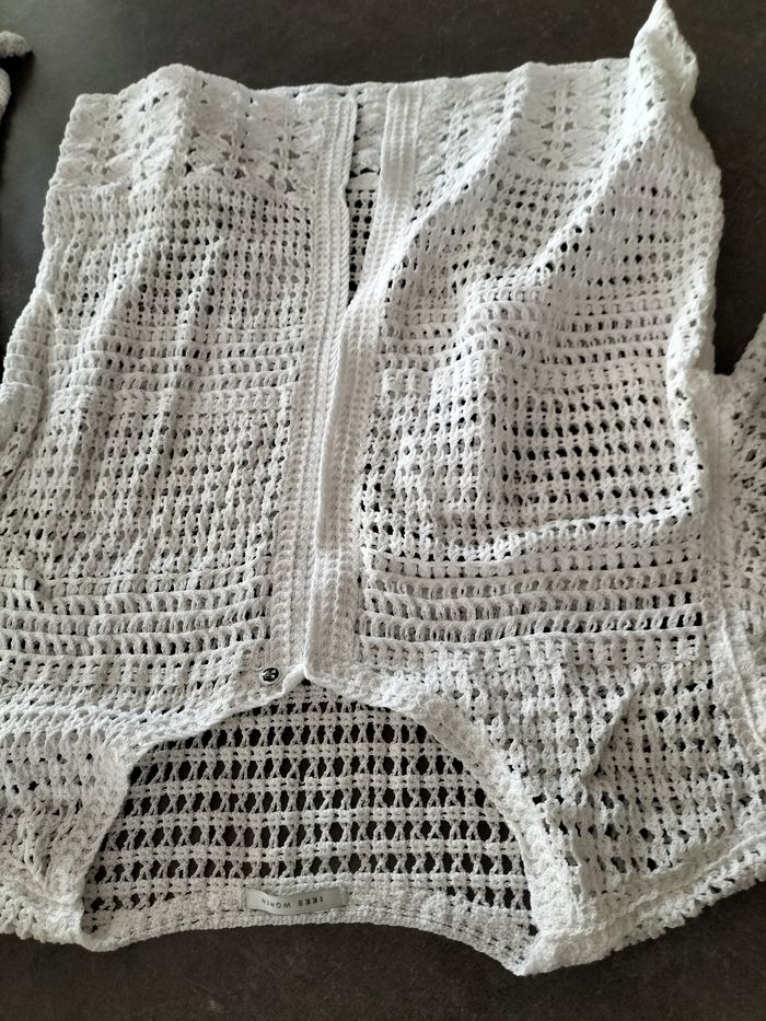 Gilet ajouré 38 ikks