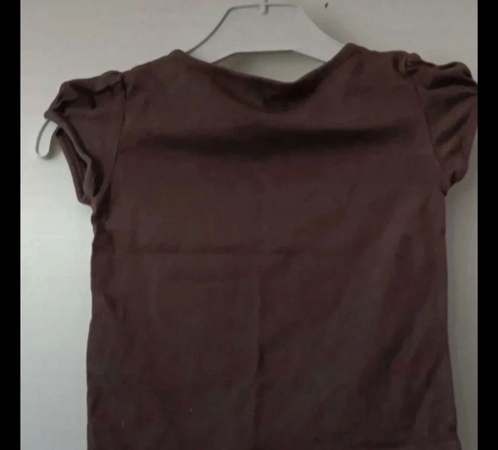 T-shirt marron okaidi 2 ans - photo numéro 2
