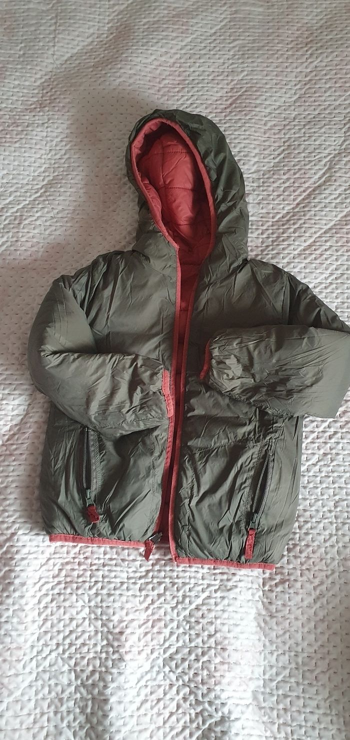 Doudoune fille réversible 6 ans - photo numéro 4