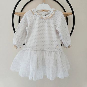6 mois robe bi matière petit bateau