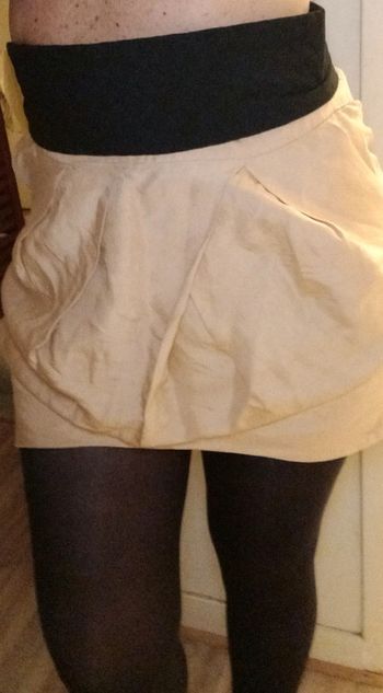 Jupe boule zara ceinture large M