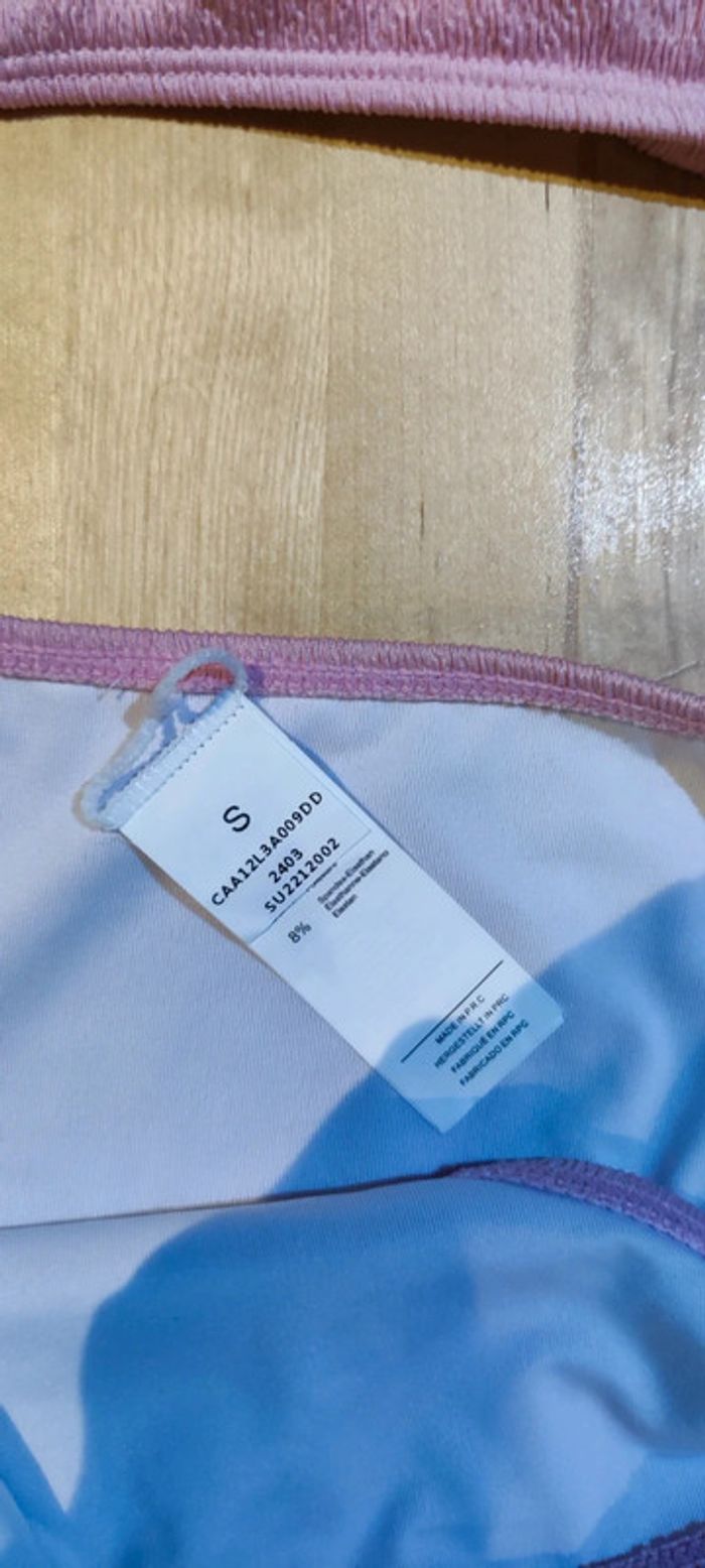 Maillot 2 pièces rose pâle - photo numéro 3