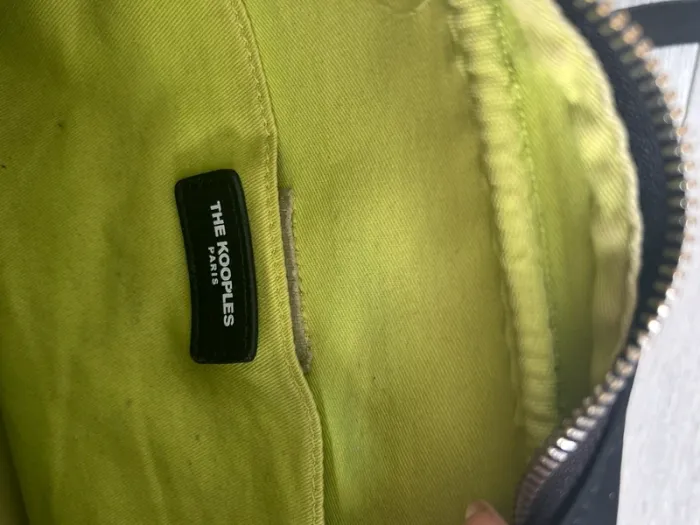 Sac à bandoulière sacoche noir the kooples - photo numéro 7
