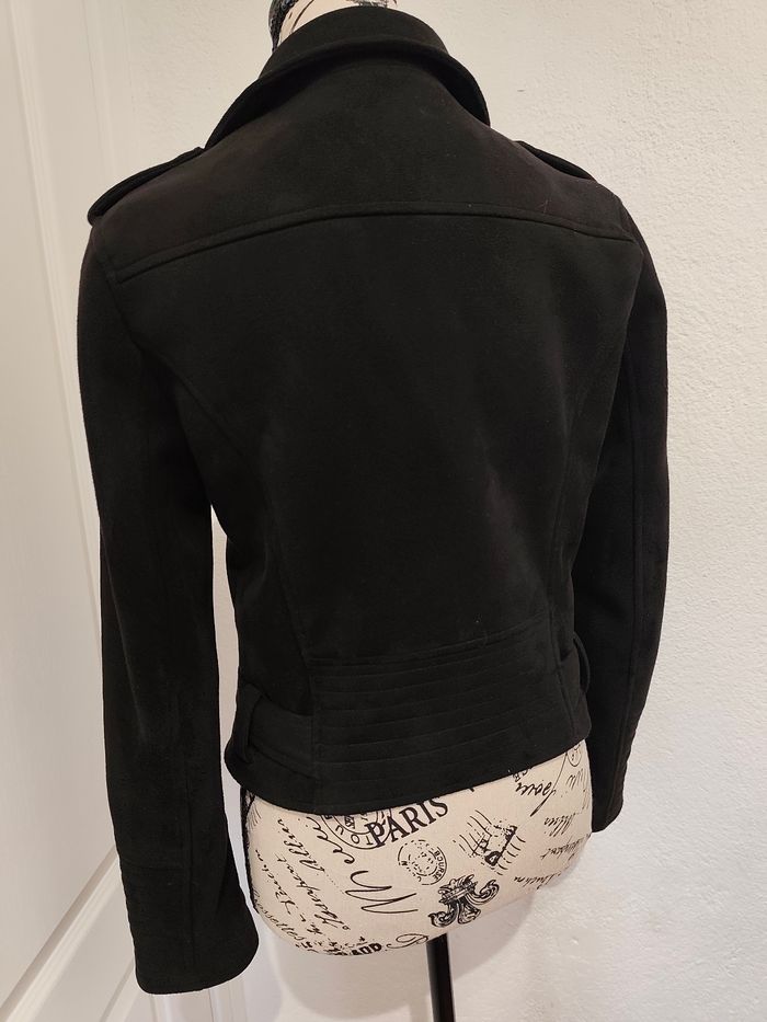 Veste coupe perfecto effet Daim - photo numéro 7