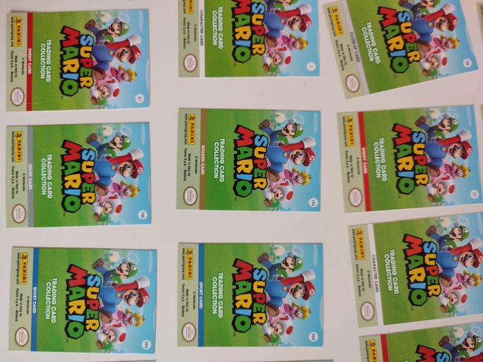 Lot 31 carte panini super Mario - photo numéro 8