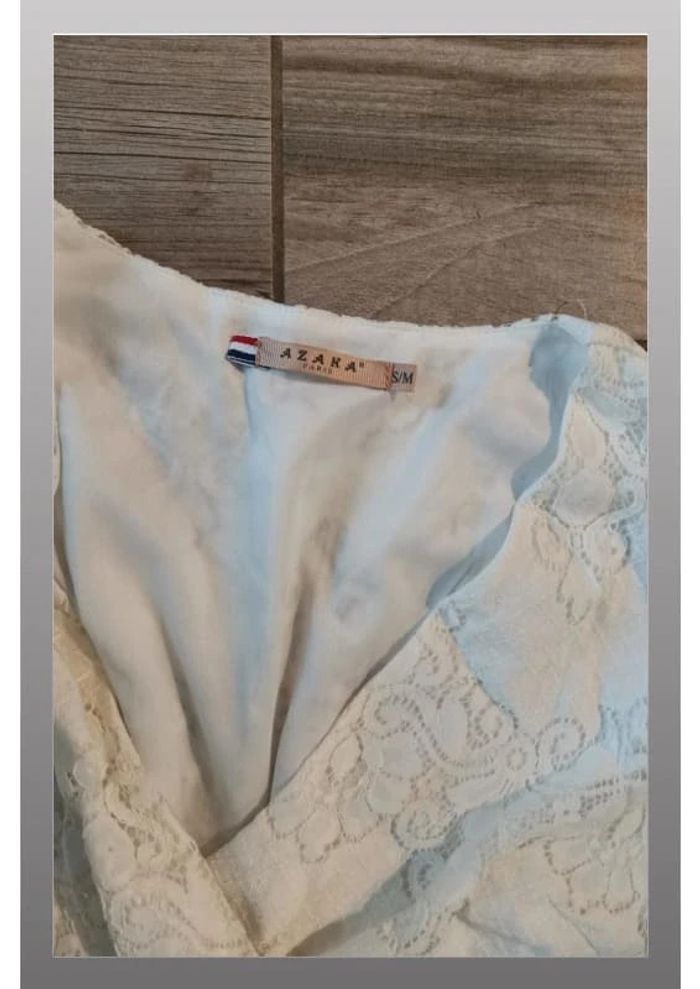 Robe blanche Azaka Taille S/M - photo numéro 3