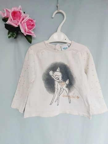 Tee-shirts manches longues Bambi Disney Baby 18 mois