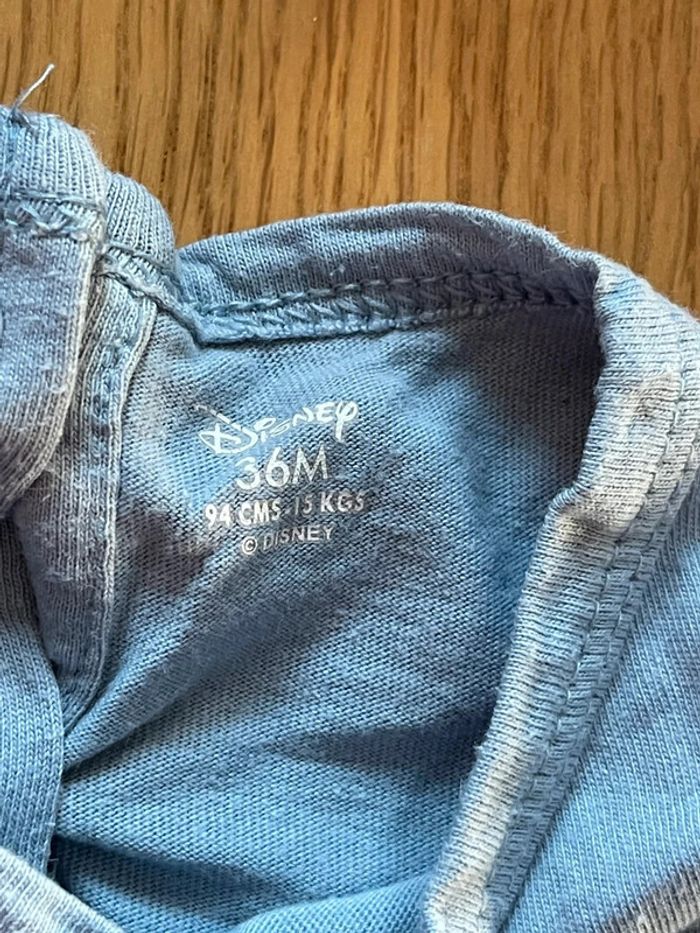 Ensemble pyjama bleu Mickey 3 ans - photo numéro 3