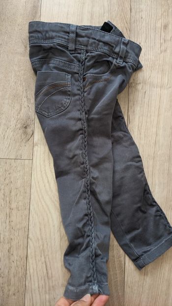 Jean slim gris foncé Catimini 12-18 Mois
