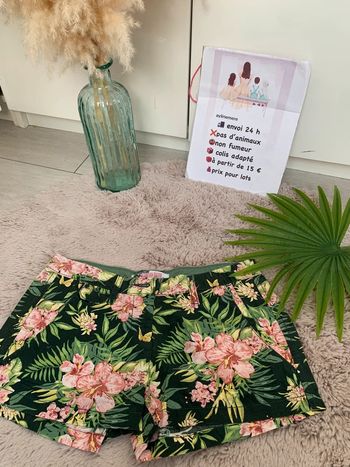 Short imprimé tropical