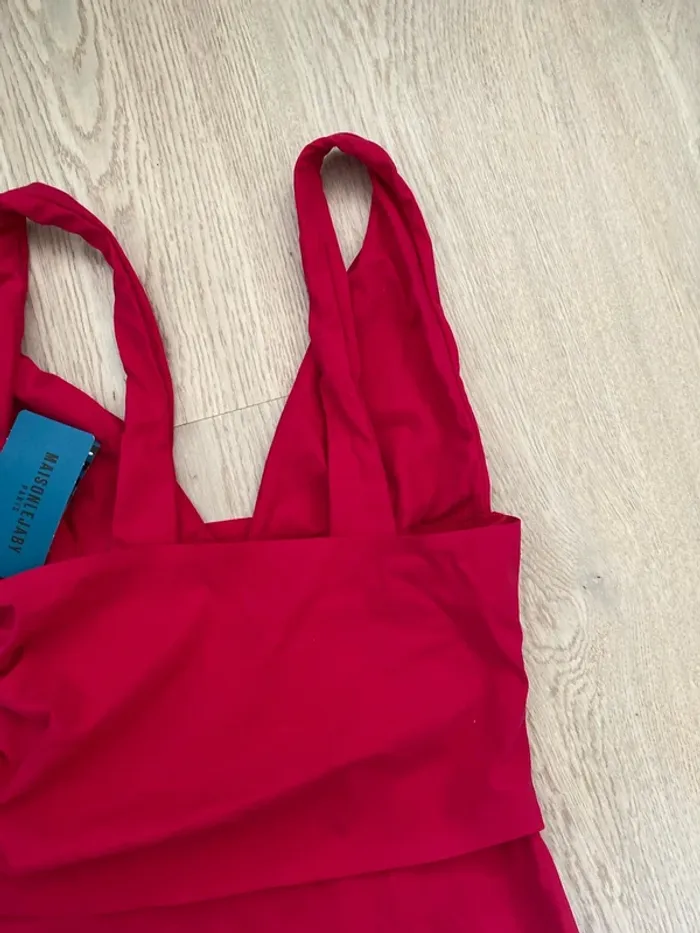 Maillot de bain une pièce drapé Maison Lejaby taille XS Neuf - photo numéro 5
