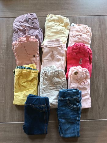 Lot de 11 pantalons taille 3 mois