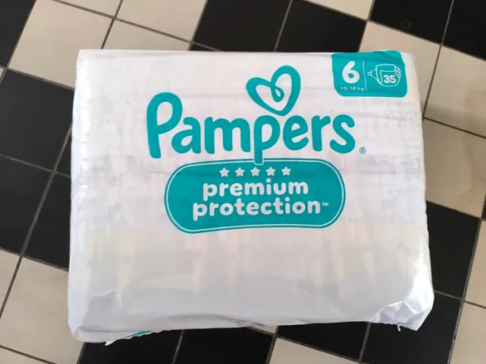 Couches Pampers Premium protection