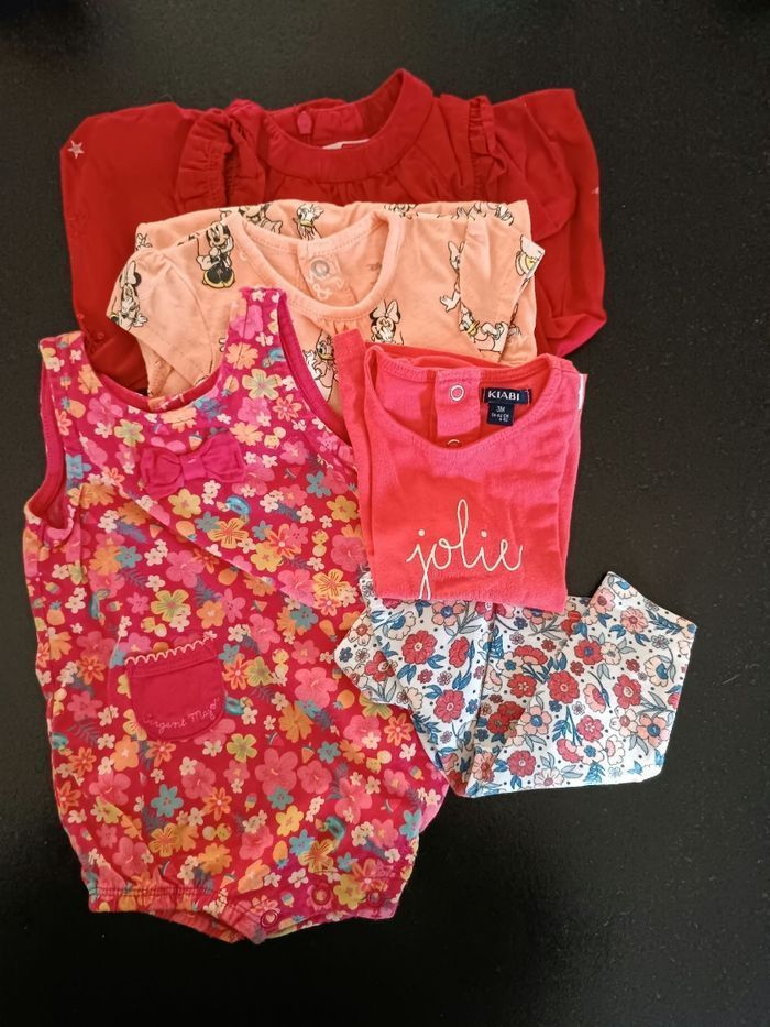Lot vêtements été fille 3 mois