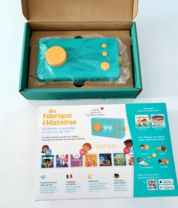 ✨ Ma Fabrique à Histoires Lunii 3 WiFi – 3e & dernière version – Neuve ✨