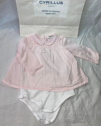 body guimpe Cyrillus 12 mois
