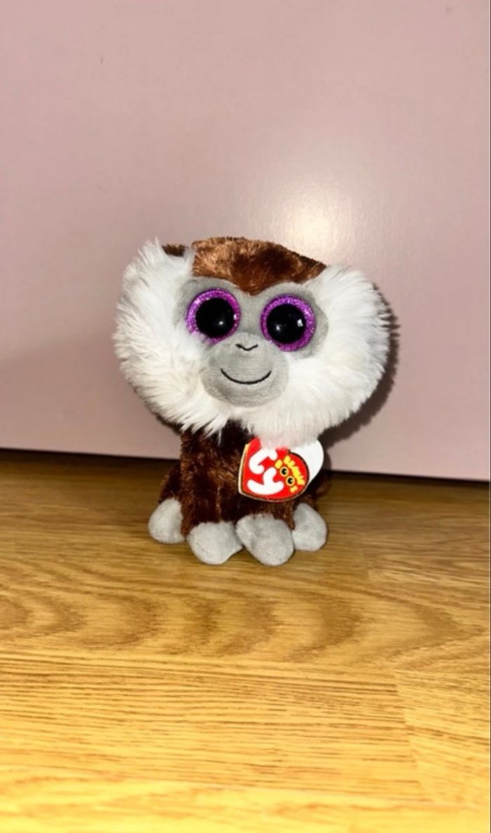 Petite Peluche Ty Beanie Boos Singe - neuve avec étiquette - photo numéro 2