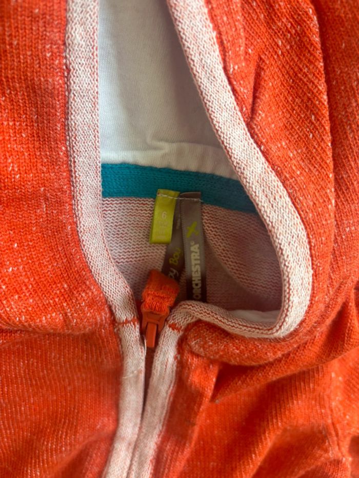 Veste zippée à capuche 6M - photo numéro 4