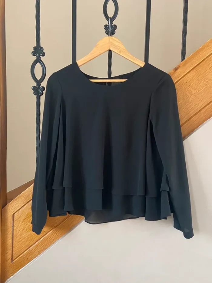 Blouse noire Zara