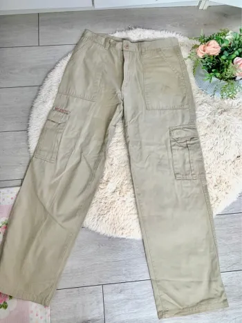 Pantalon cargo beige Homme