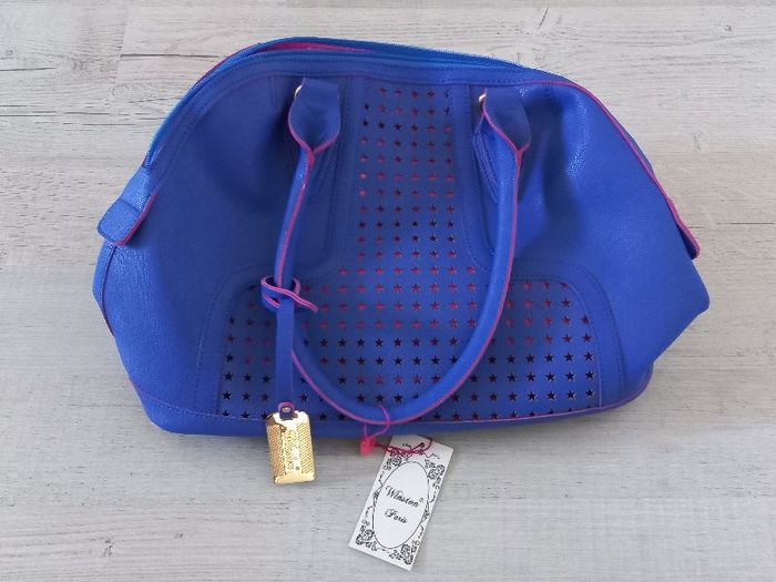 sac à main bleu