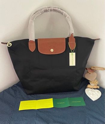 ❤️ sac fourre-tout authentique noir neuf taille L ❤️