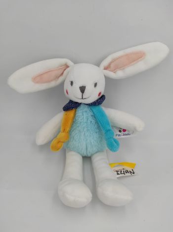Doudou Lapin Lulu & Maël P'tit Bisou