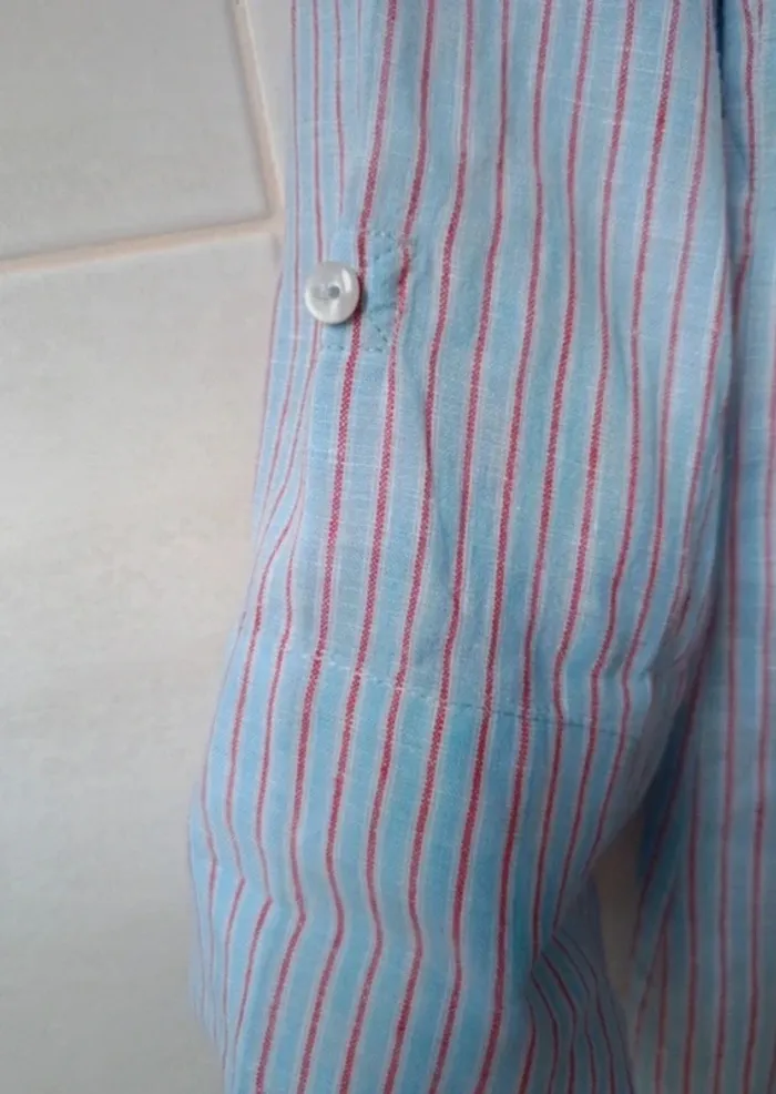 Chemise blouse Antonelle t.36 100% lin - photo numéro 6
