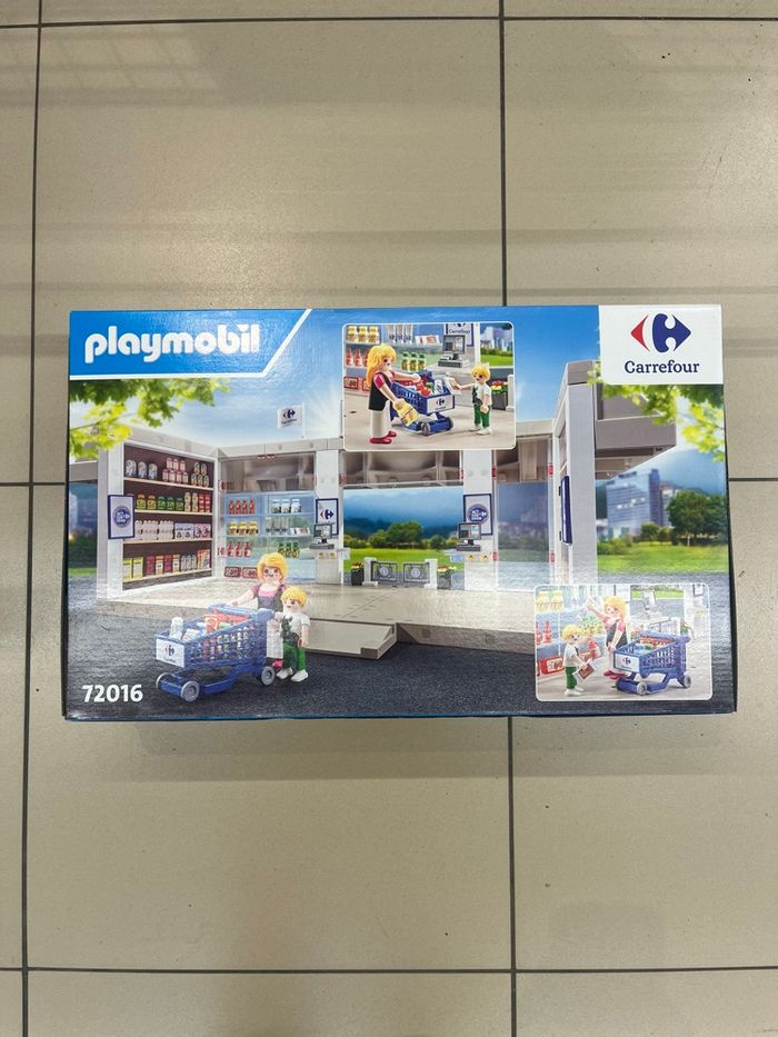 Le supermarché Carrefour playmobil - photo numéro 2