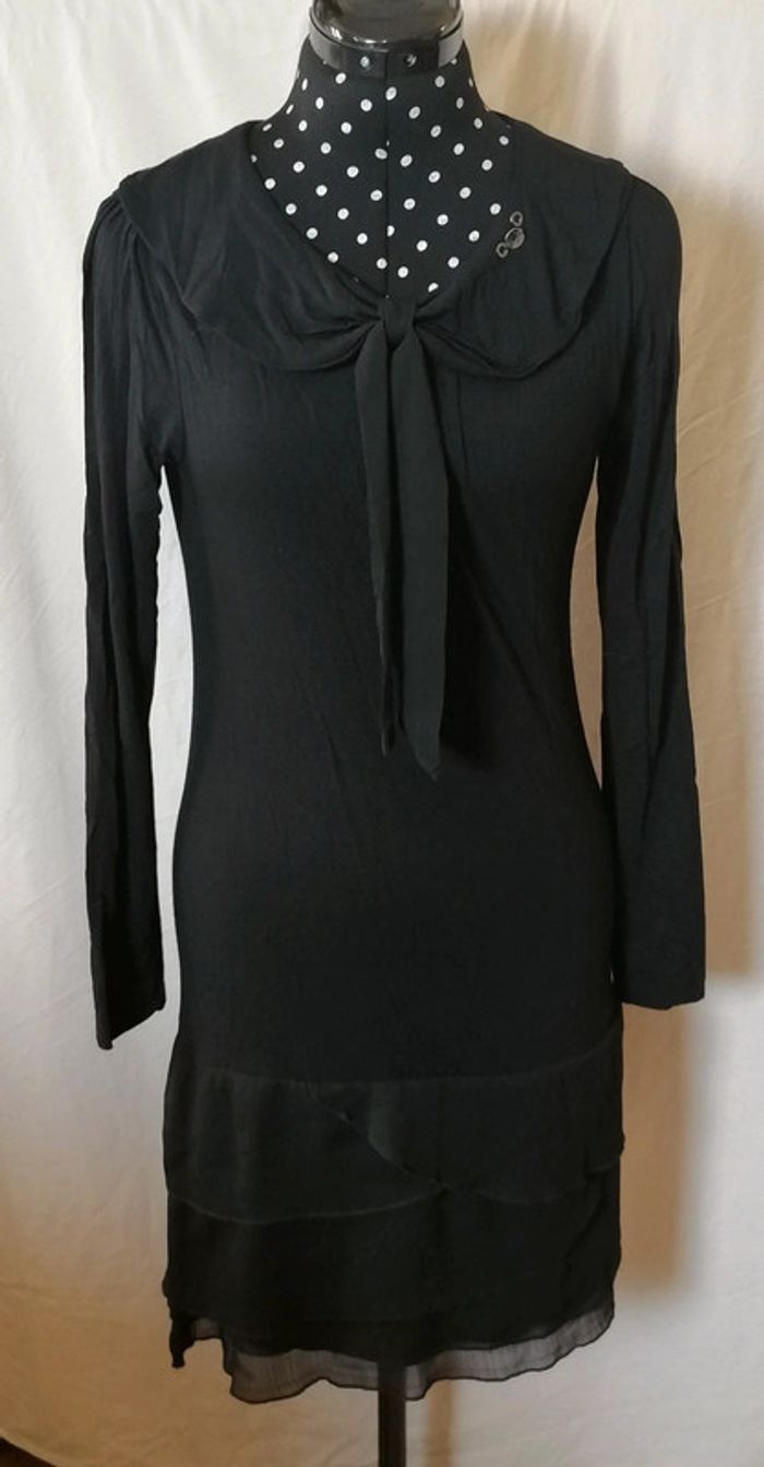 Robe noir style gothique Taille XS DDP - photo numéro 2