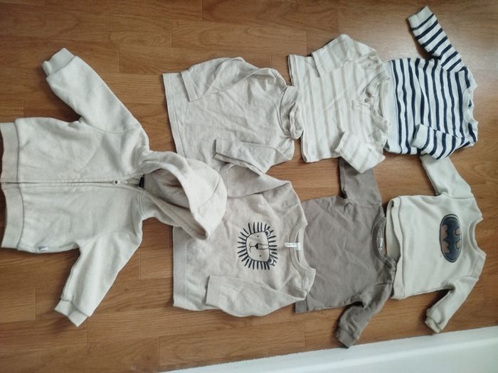 Lot de 7 vêtements bébé garçon