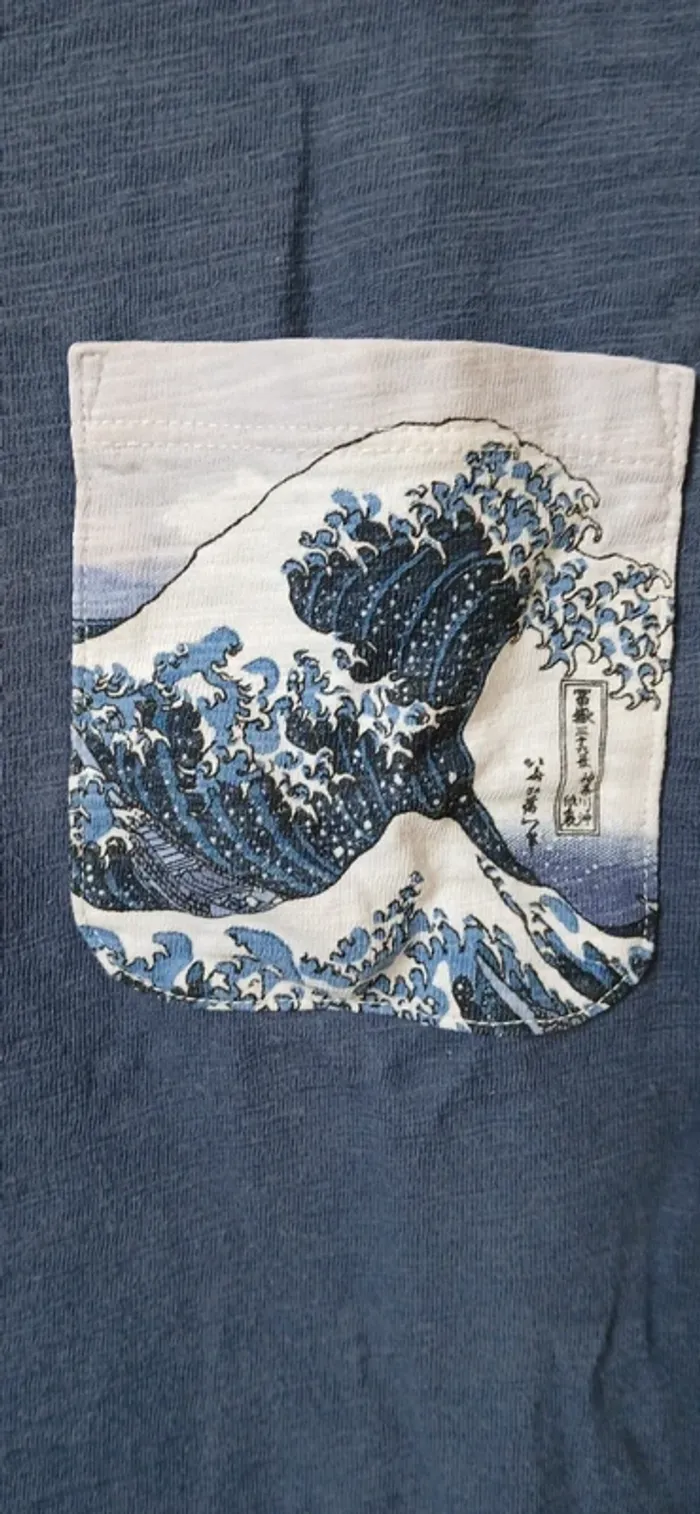 Tee-shirt Hokusai La Vague - photo numéro 2