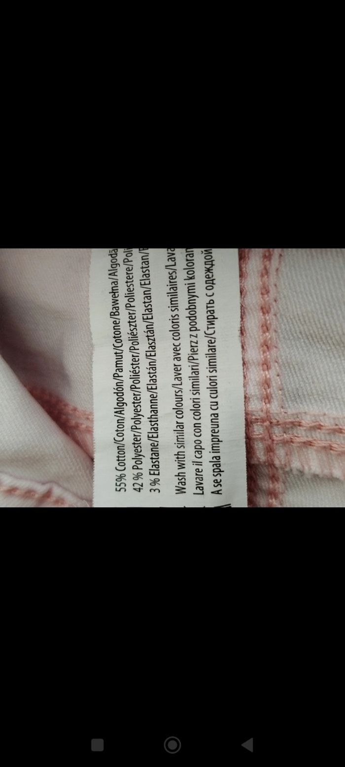 Jean rose clair super skinny In extenso taille 8 ans - photo numéro 6