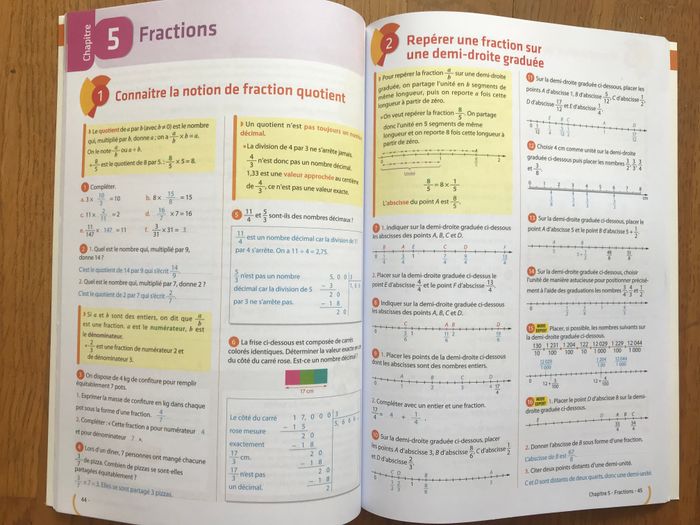 Mathématiques - Mission Indigo 6ème - cahier d'activités avec corrigés - Hachette - photo numéro 2