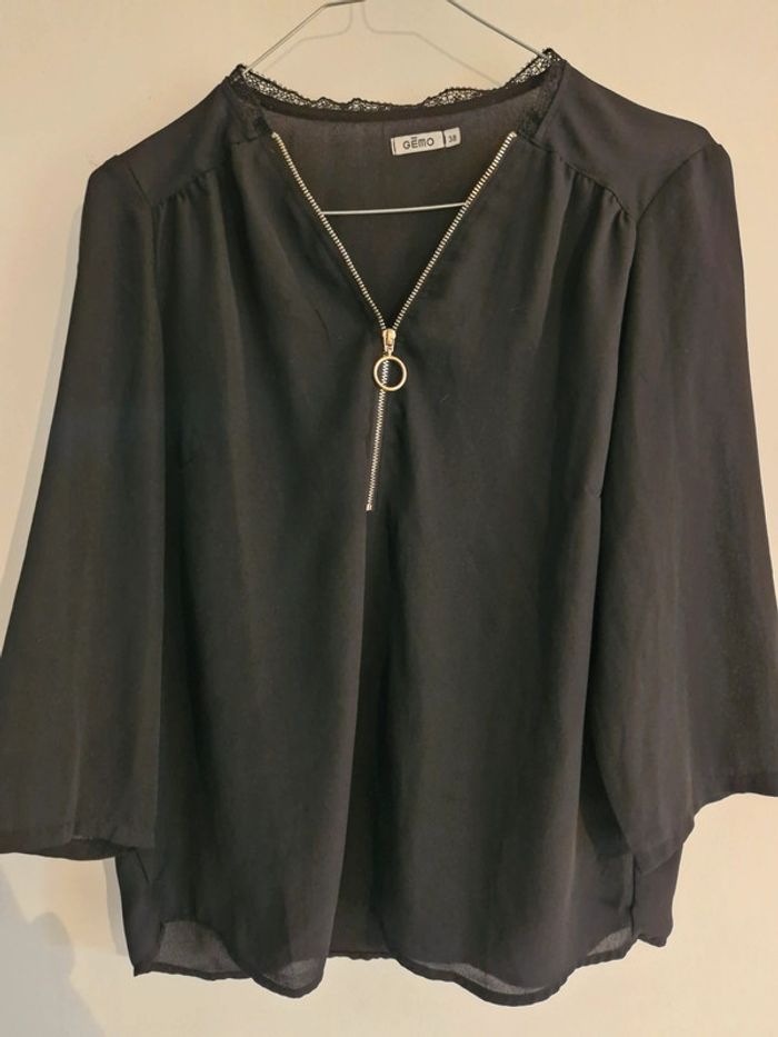 Blouse manche mi longue