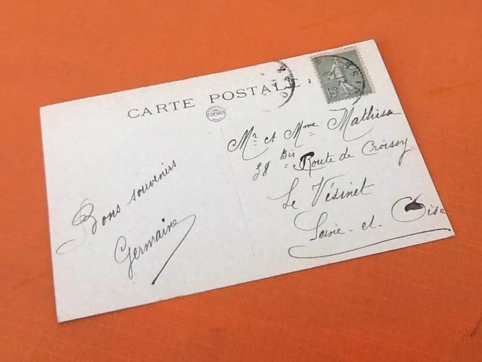 Carte postale ancienne Andeville (Oise) Sainte-Hélène - photo numéro 3