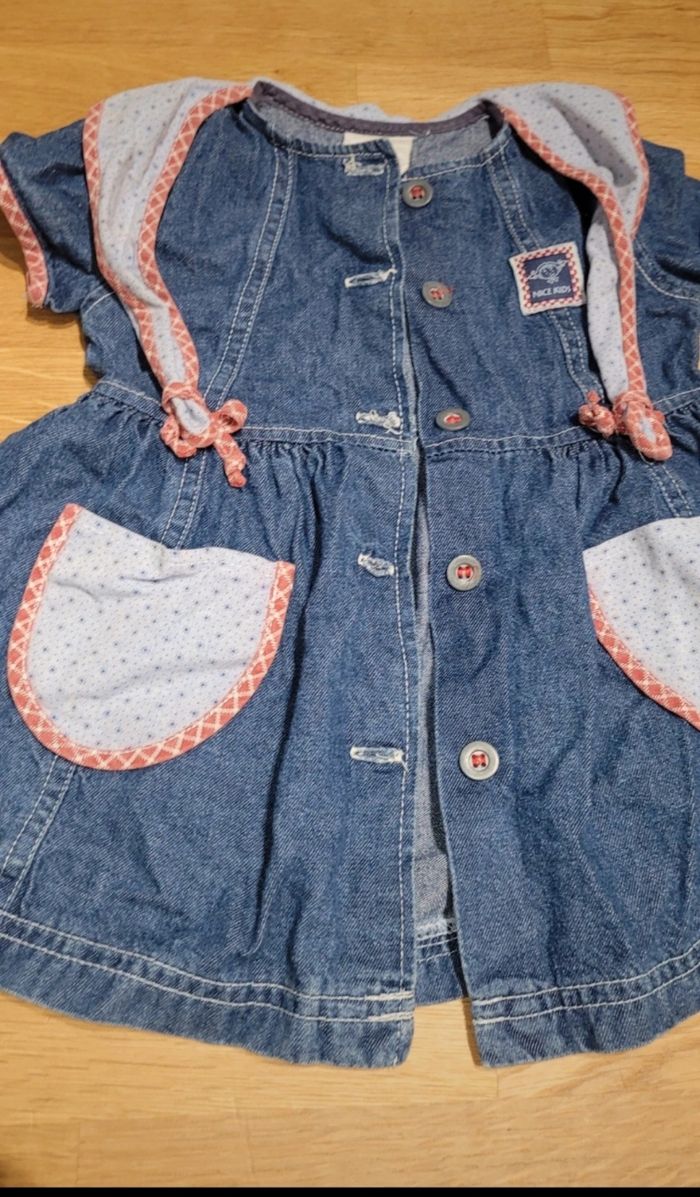 Robe en jean fantaisie