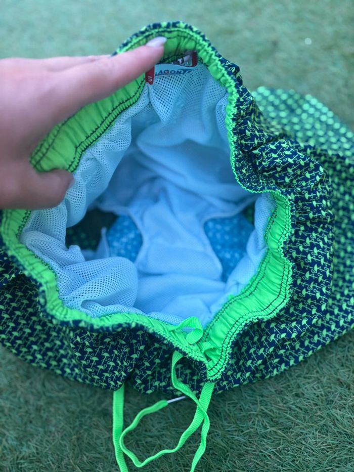 Short de bain Lagon bleu - taille XS/34 - en très bon état - photo numéro 4