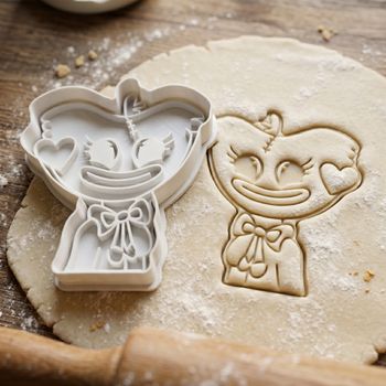 Emporte-pièce inspiré de Kissy Missy - Découpoir Biscuits, Sablés et Pâte à Sucre