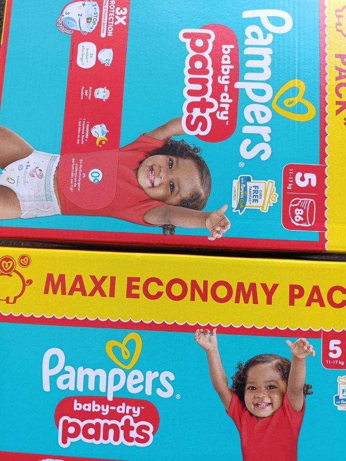 172 couches Pampers Pants taille 5 - photo numéro 3