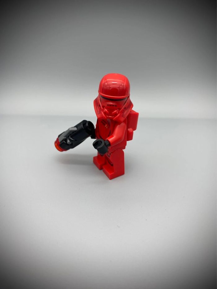 Minifigurine LEGO Star Wars sw1075 - Sith Jet Trooper - Très bon état - photo numéro 4