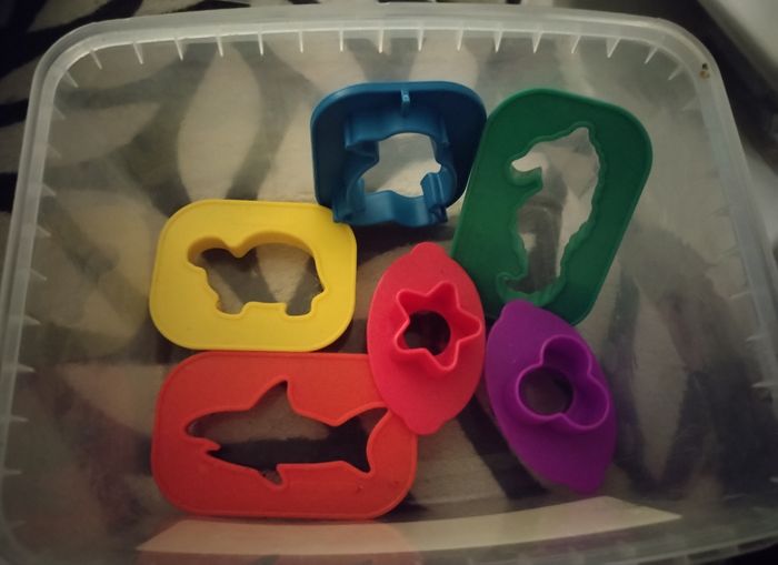 Lot Machine à burgers pâtes à modeler "Hasbro Play doh" + moules animaux et formes différentes comme neuf - photo numéro 8