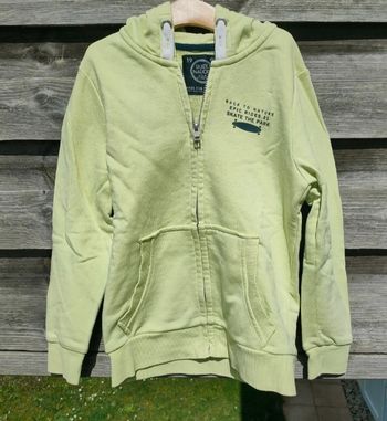 Sweat zippé garçon 10 ans